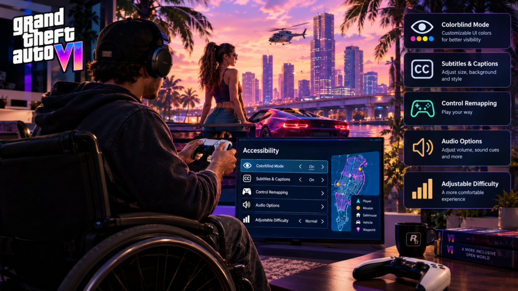 Why Accessibility Features Matter for a Game as Big as GTA 6
