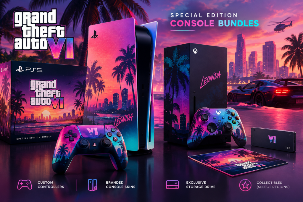 GTA 6 Console Bundles: What Special Edition Hardware Could Look Like