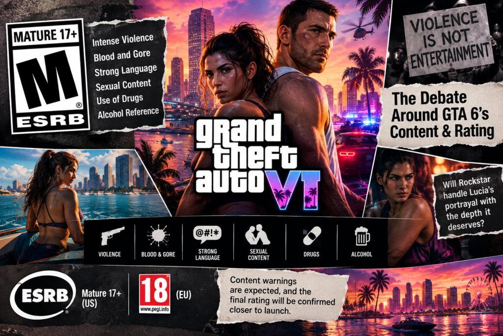 The ESRB Rating Debate: What Content Concerns Surround GTA 6