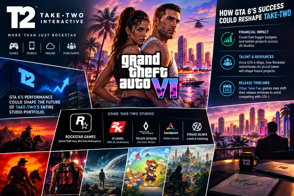 How GTA 6’s Success Could Reshape Take-Two’s Studio Portfolio